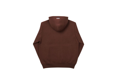 PALACE ARD QUALITY ZIP HOOD BROWN outlook