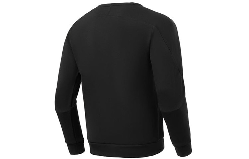 Li-Ning Li-Ning Gym Series 3D Solid Color Round Neck Pullover 'Black' AWDS007-1 outlook