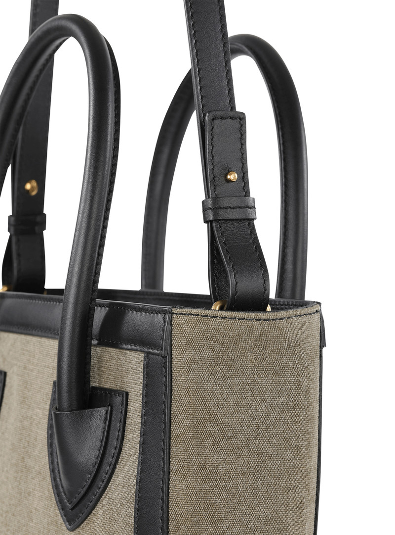 Canvas B-Army 26 bag with leather panels 7