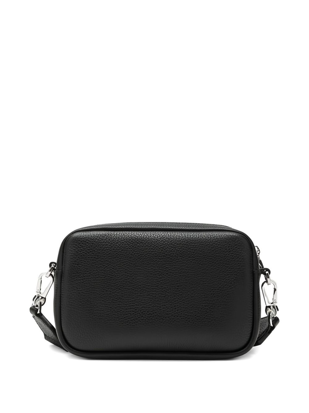 pebble-leather messenger bag - 2