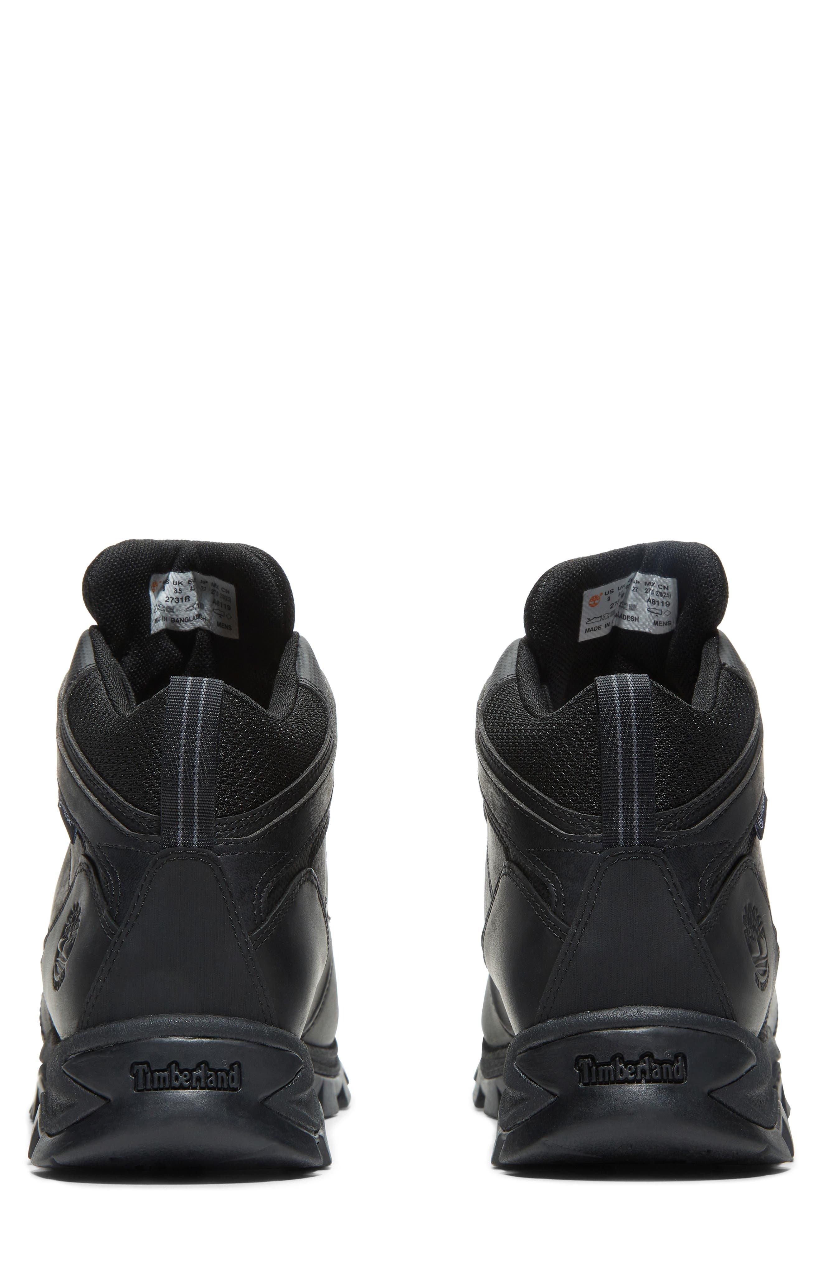 Timberland Mt. Maddsen Waterproof Hiking Boot in Black at Nordstrom - 2