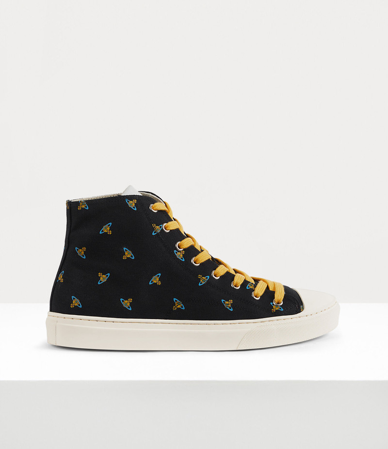HIGH TOP CANVAS PLIMSOLL 1