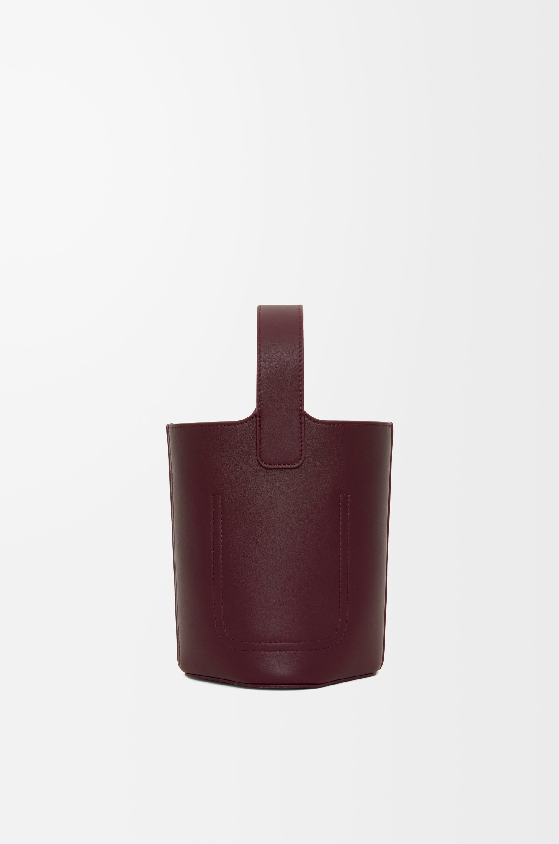 Mini Pebble Bucket bag in mellow calfskin - 5