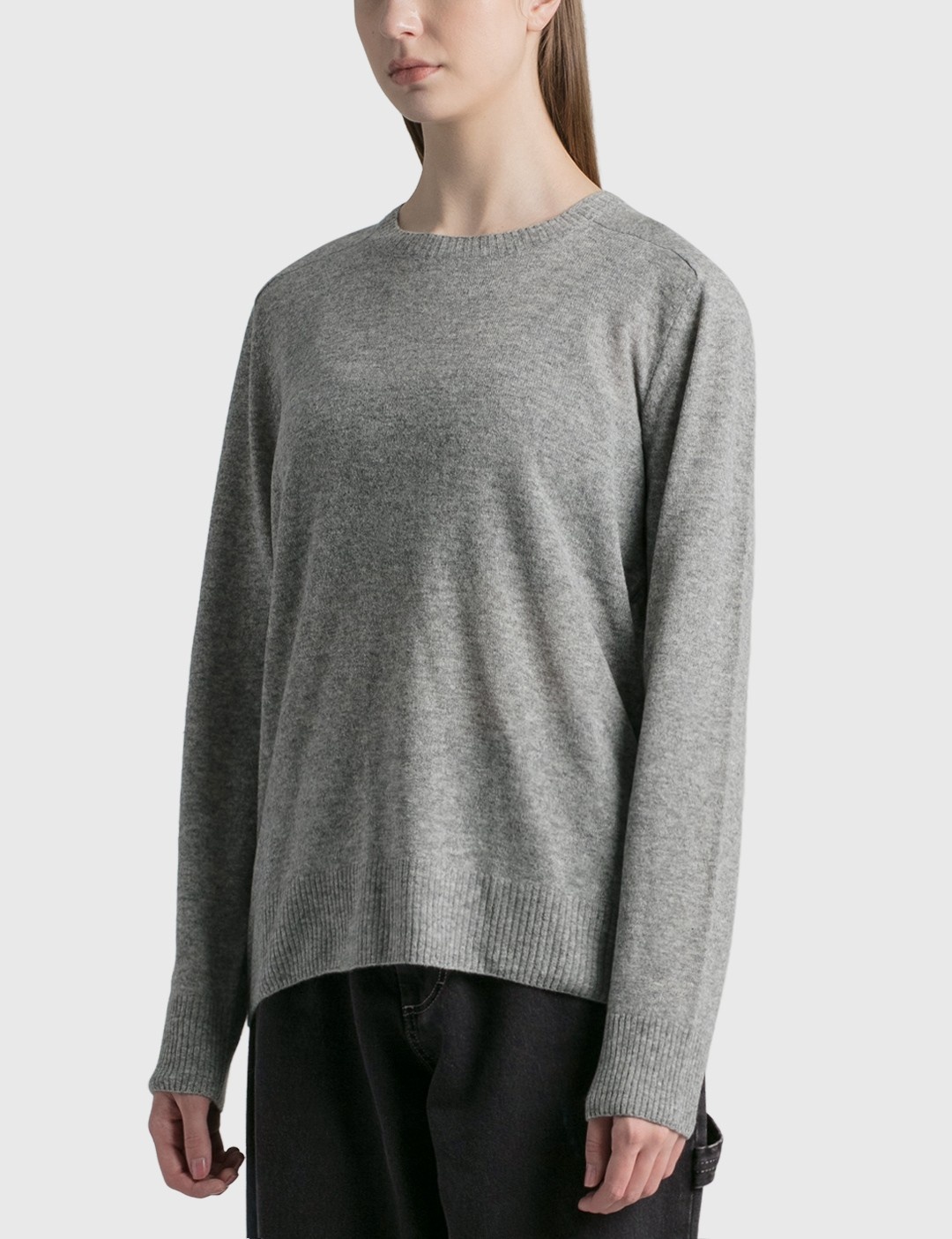 WOOL BLEND CREWNECK SWEATER - 2