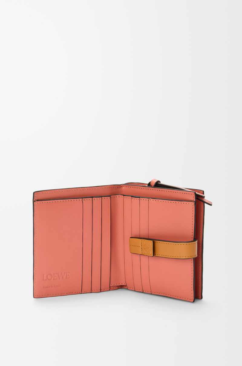 Loewe Compact zip wallet in soft grained calfskin outlook