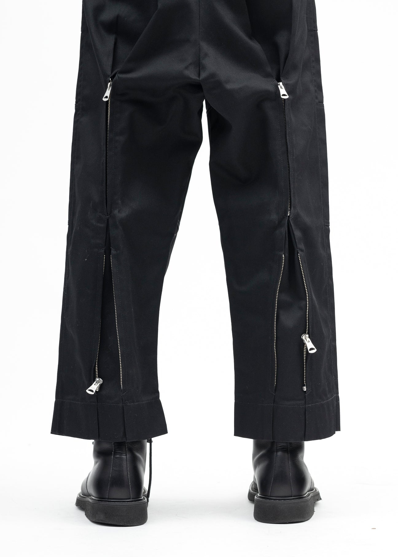 BLACK KIDILL × DICKIES LOOSE FIT BONDAGE PANTS - 3