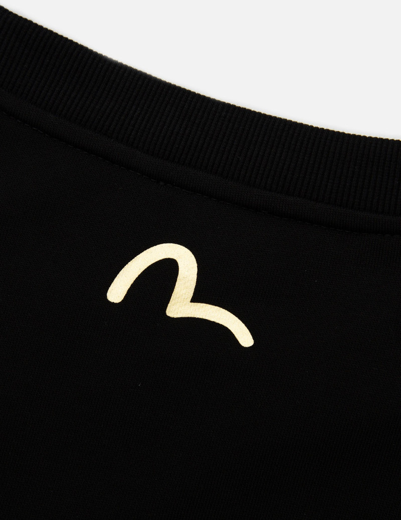 TATTOO KOI-PATTERN LOGO PRINT SWEATSHIRT 8