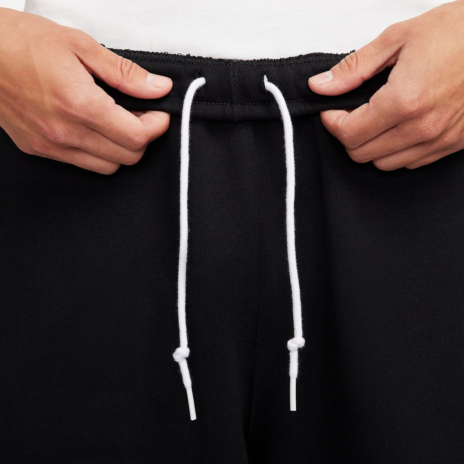 Nike Nike Sportswear NSW Swoosh Open Hem Fleece Pants 'Black' FN3343-010 - 2