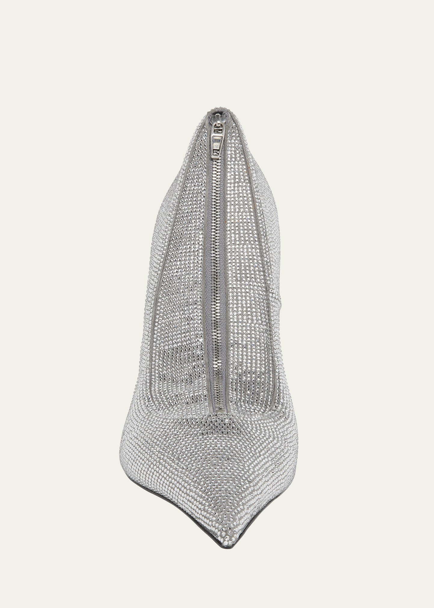Shoe Strass Clutch Bag - 1