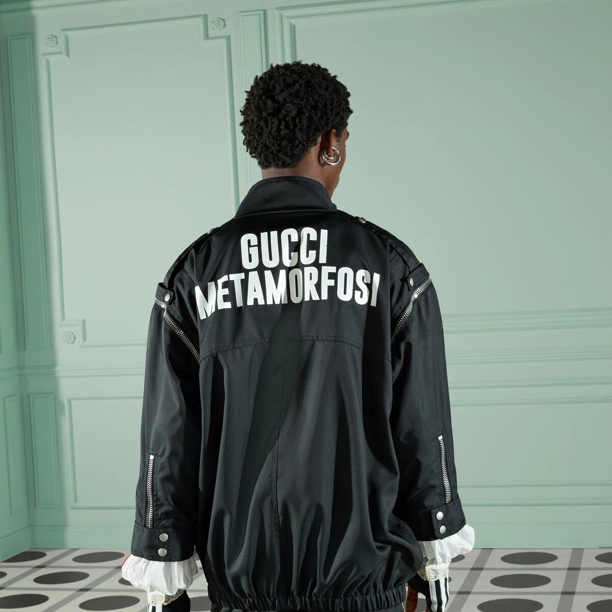 'Gucci Metamorfosi' jacket with detachable sleeves - 4