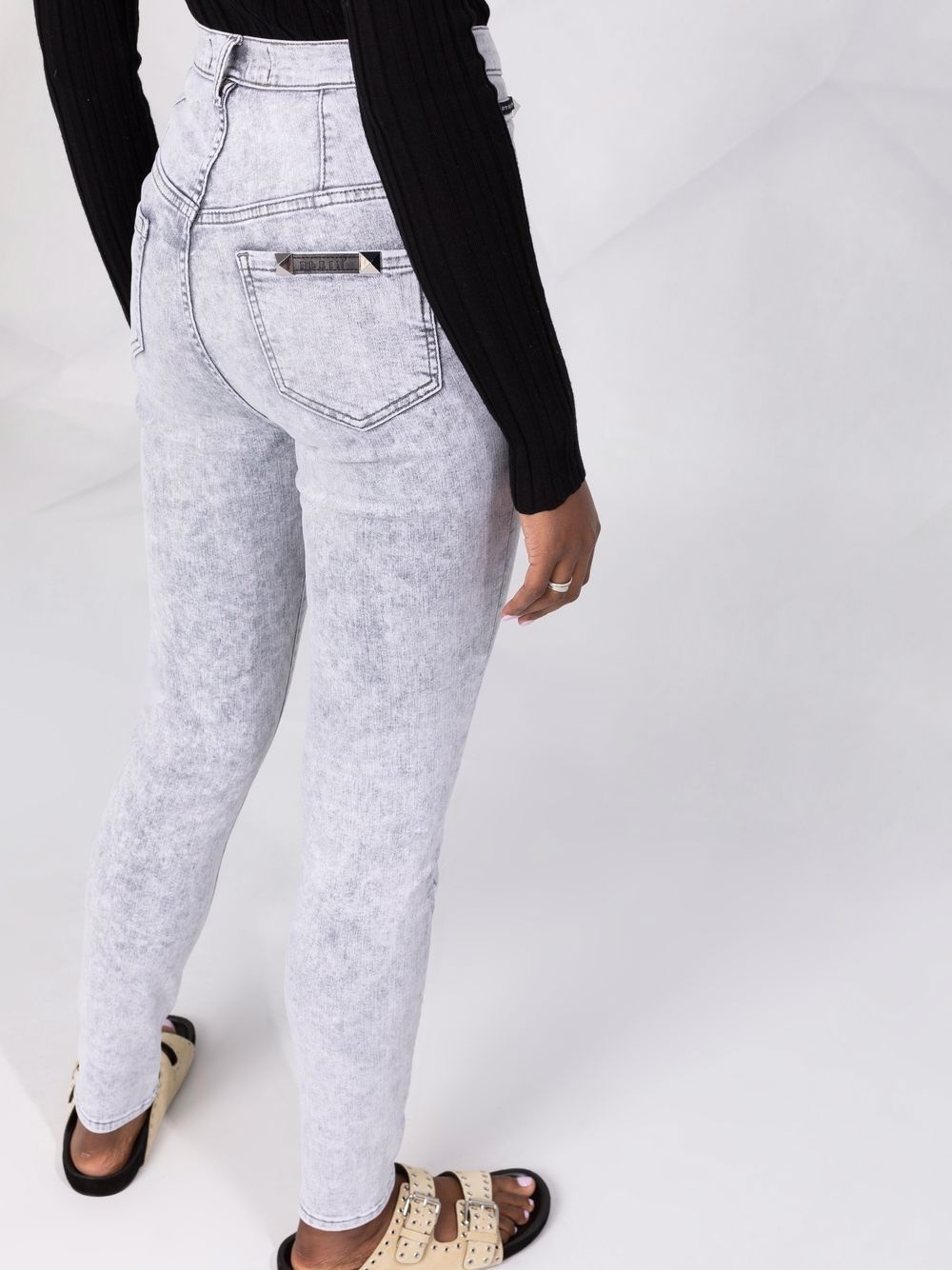super high waist jeggings - 3