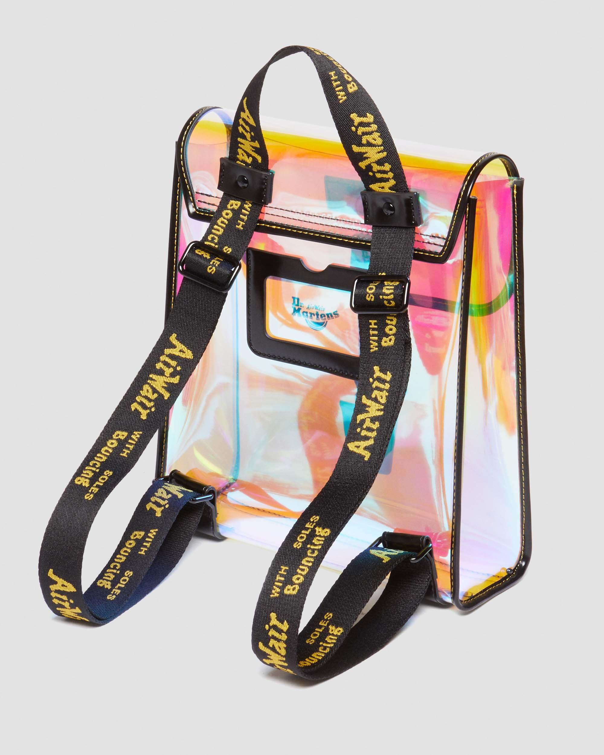 Iridescent Transparent Mini Backpack - 9