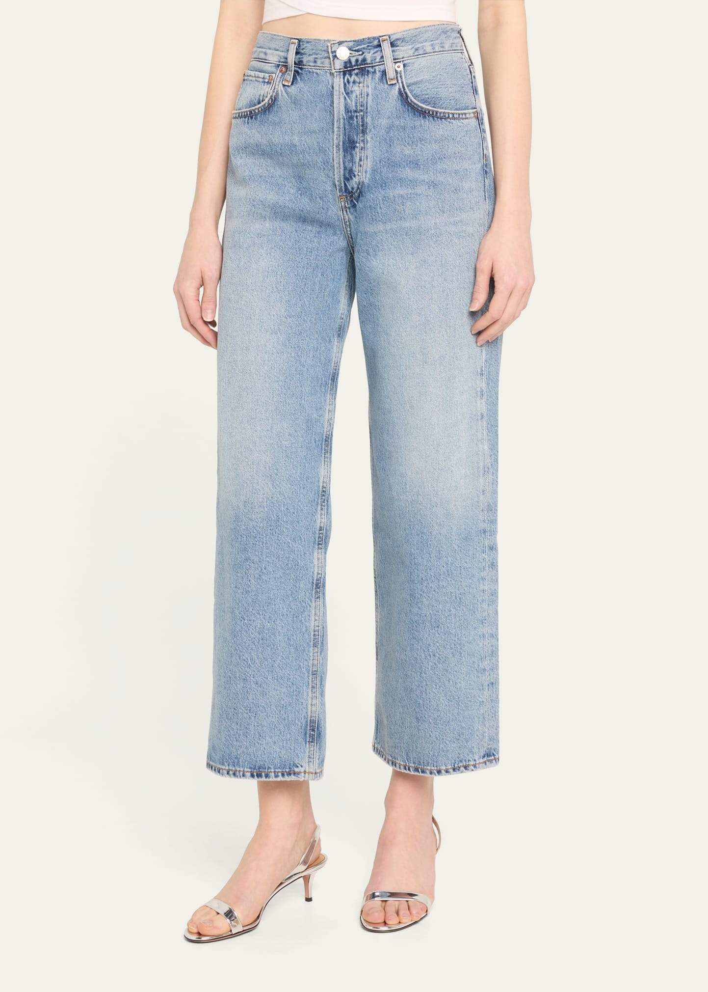 Ren Wide-Leg Crop Jeans - 4
