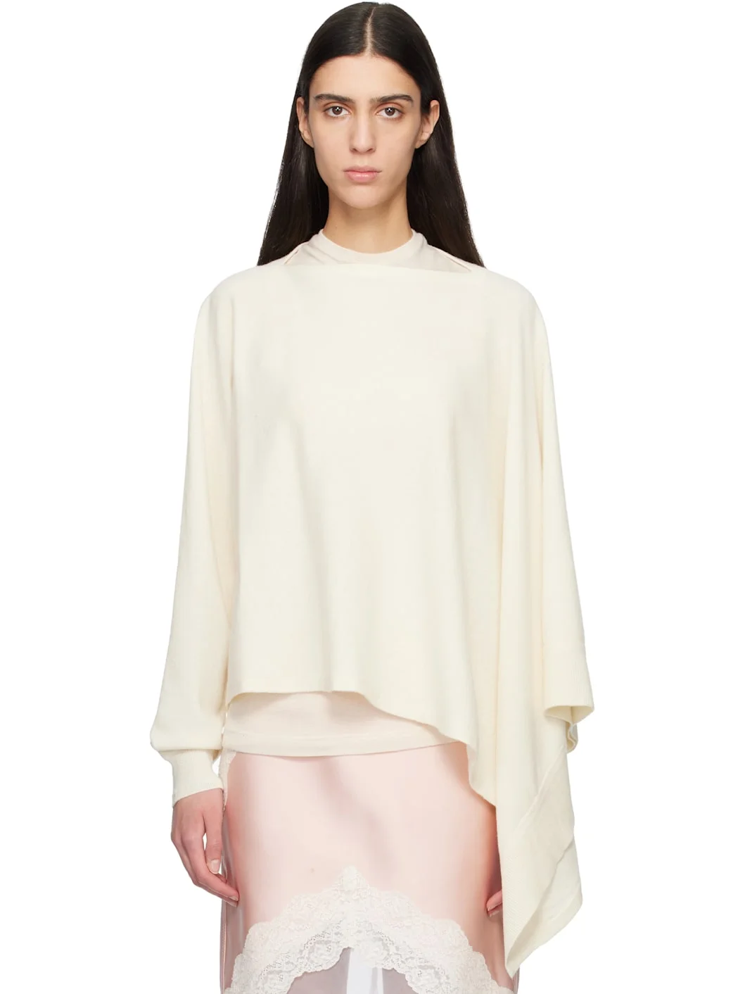 Off-White Cape One Sleeve Sweater - 1