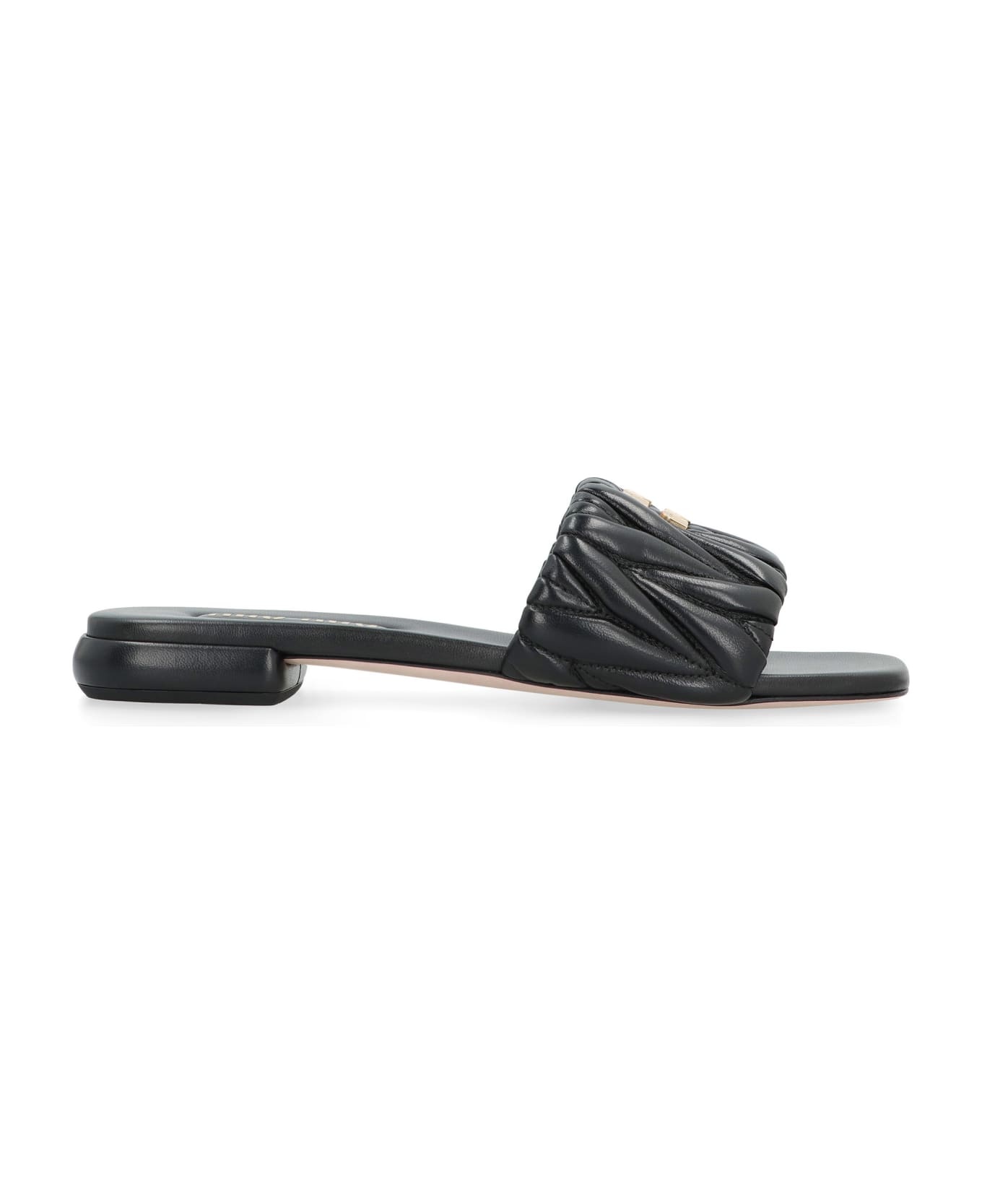 Leather Slides - 2