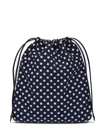 Miu Miu polka-dot print make-up pouch outlook