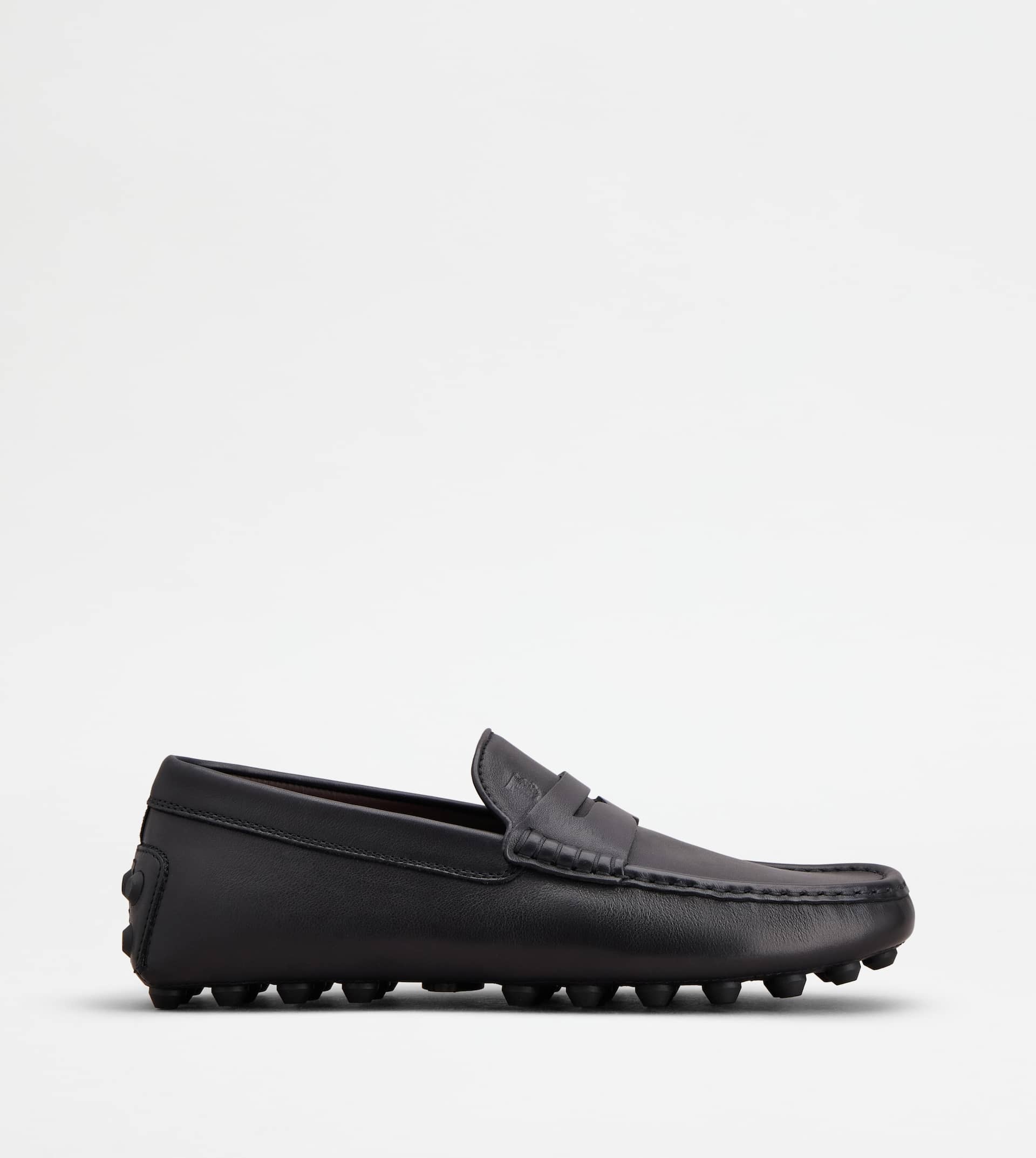 TOD'S GOMMINO BUBBLE IN LEATHER - BLACK - 1