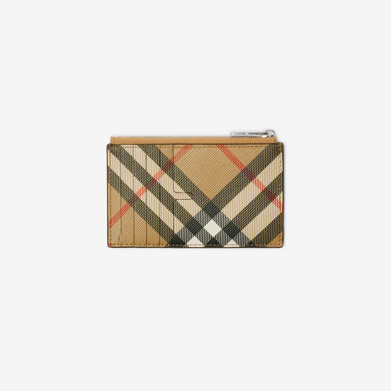 Burberry Check Zip Card Case outlook