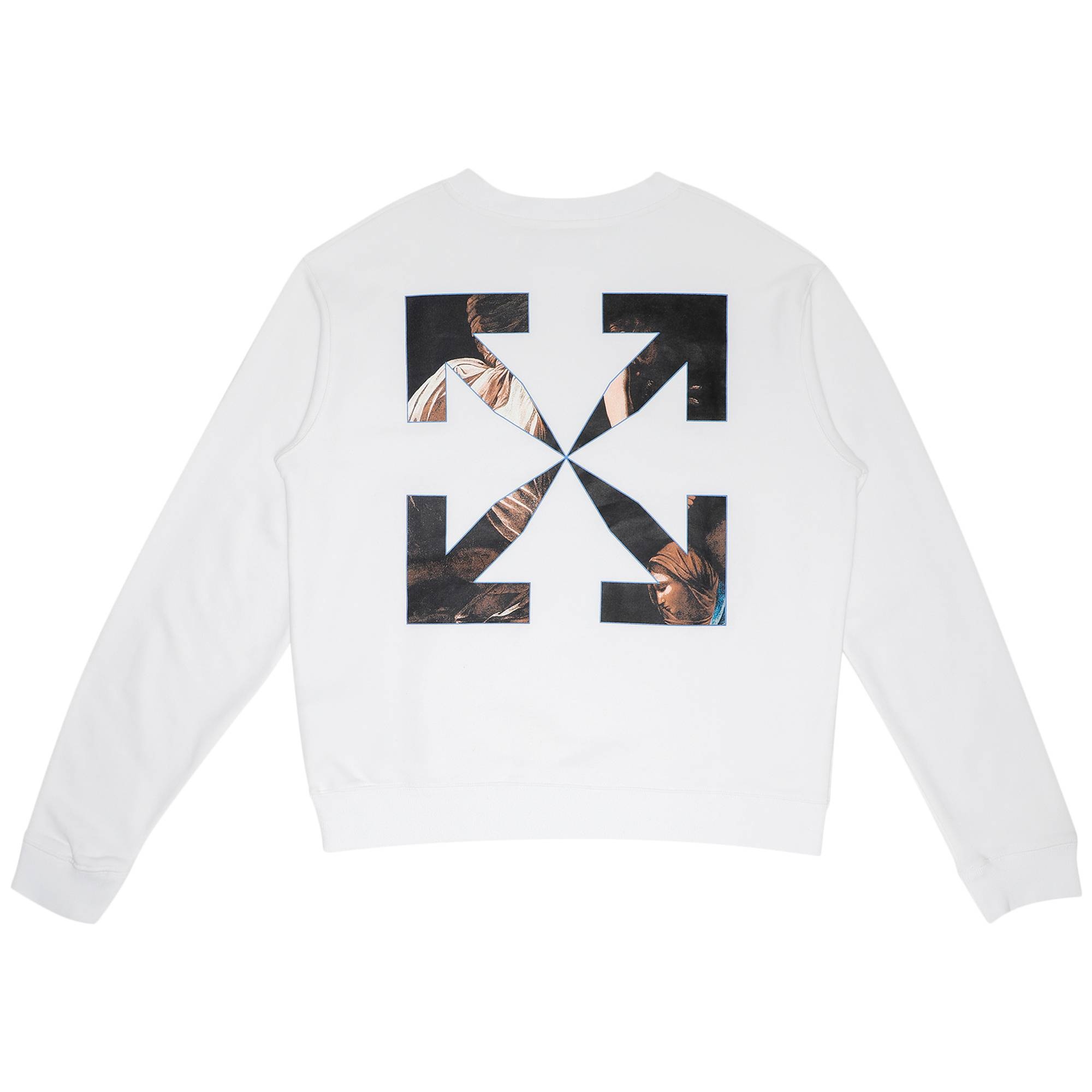 Off-White Caravag Angel Slim Crewneck 'Black' - 2