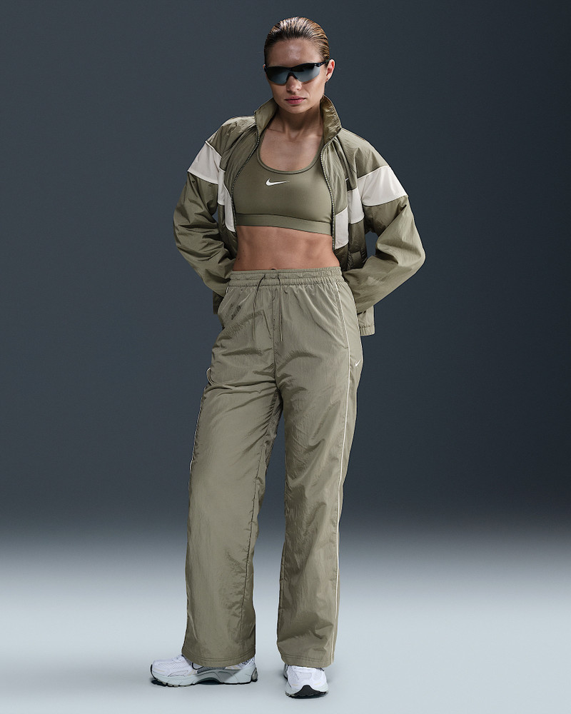 Nike Windrunner Women's High-Waisted Woven Open-Hem Pants - 1