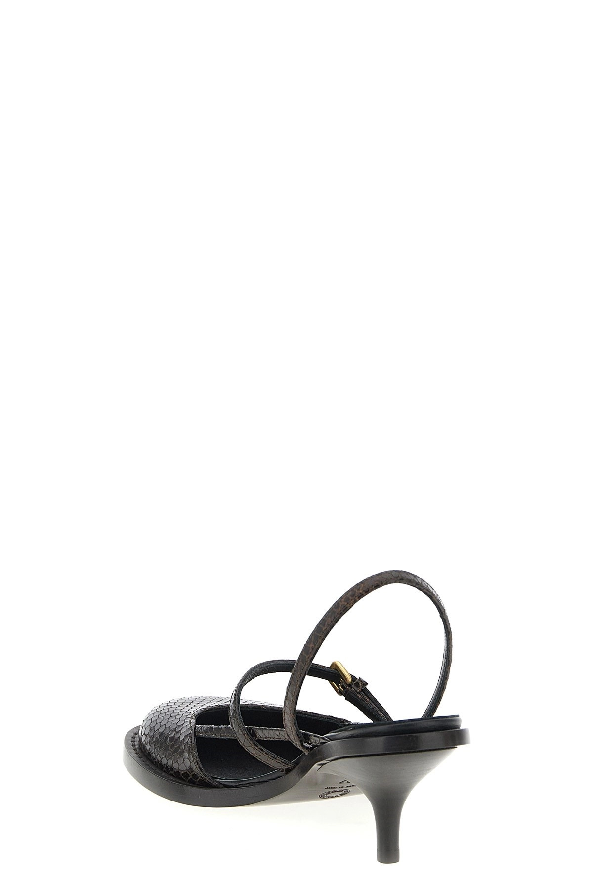 Leather slingback - 3