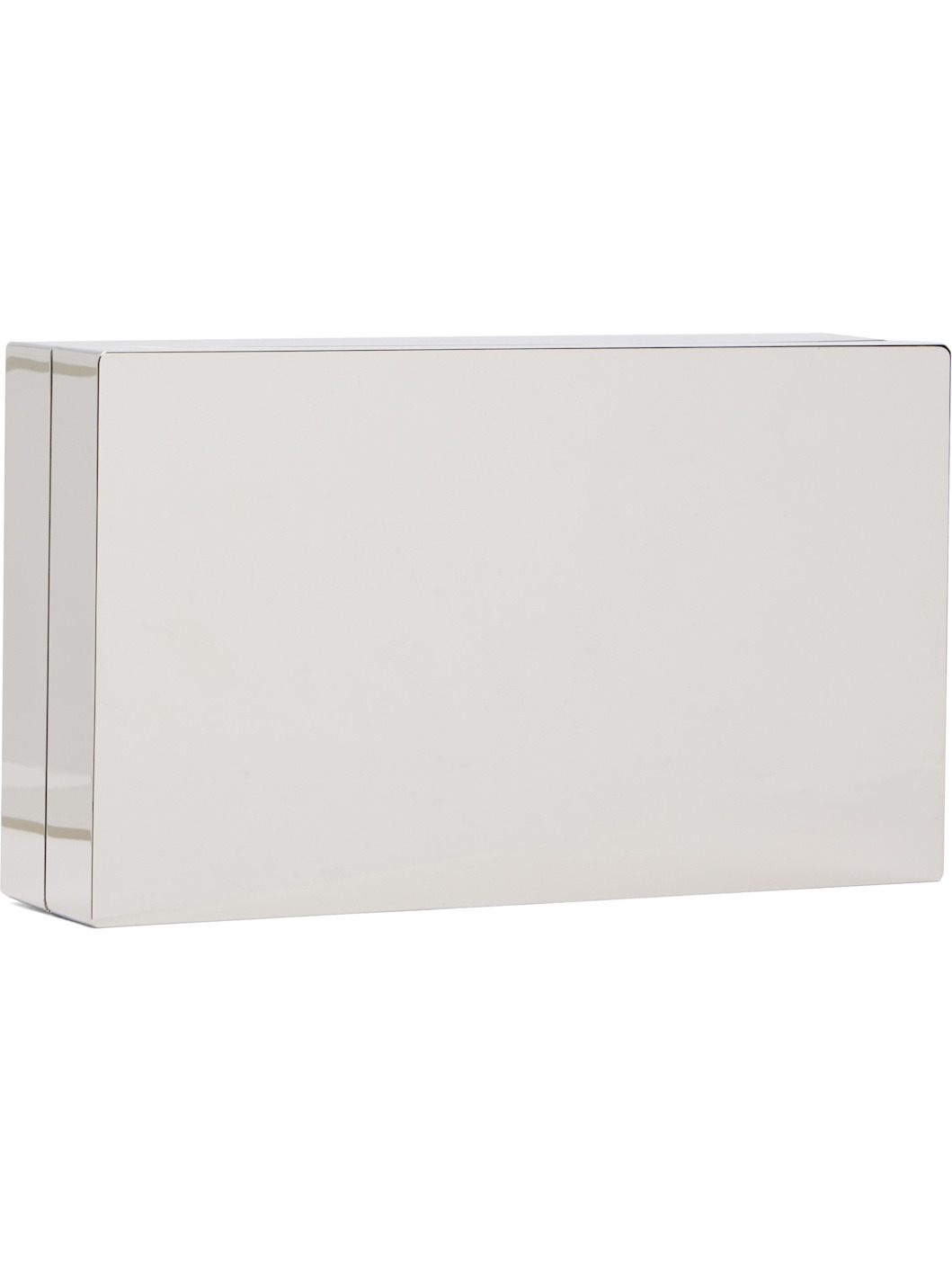 Silver Metal Clutch - 3