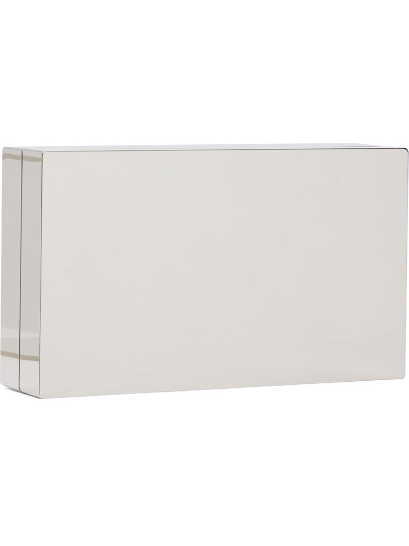 Silver Metal Clutch 3