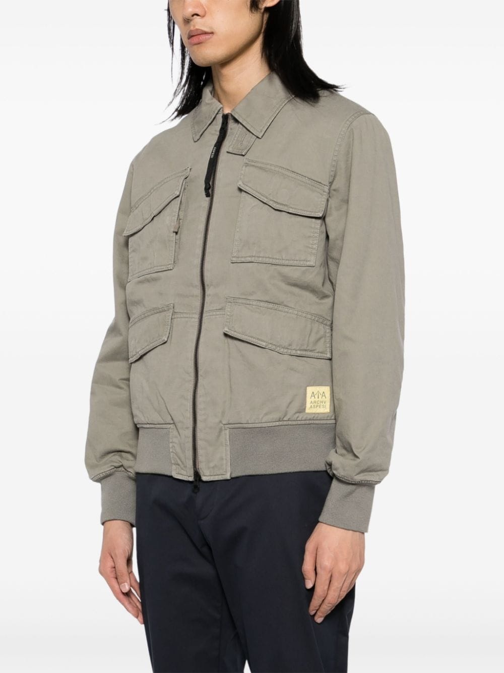 gabardine jacket - 3