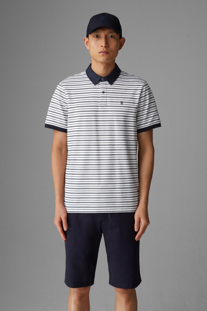 Timo Polo shirt in Navy blue/White - 2