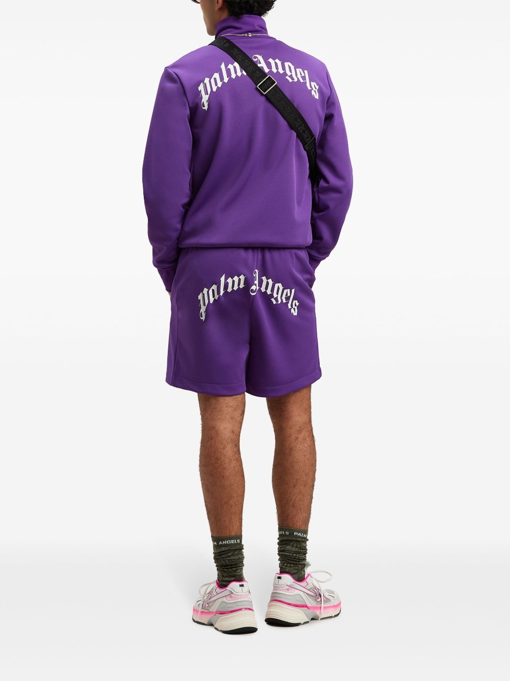 logo track shorts - 2