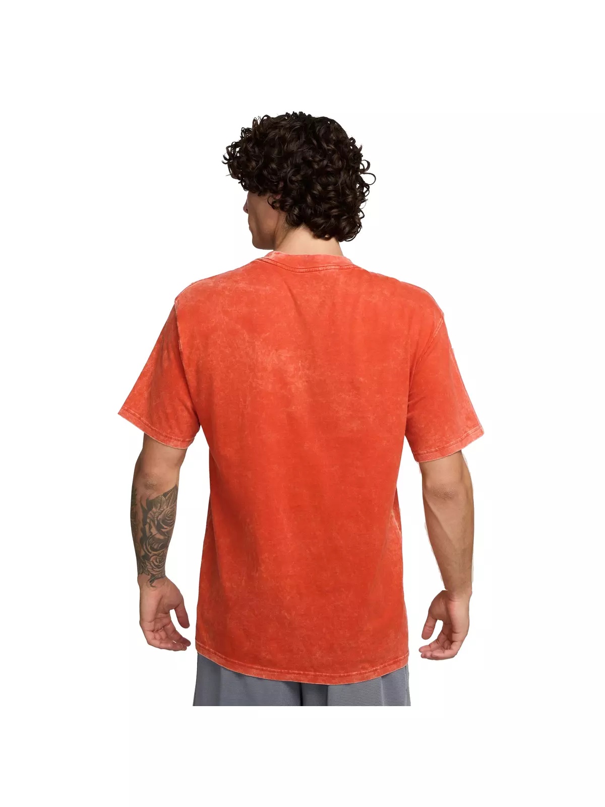 Men's Max90 Basketball Tee-Orange - 2