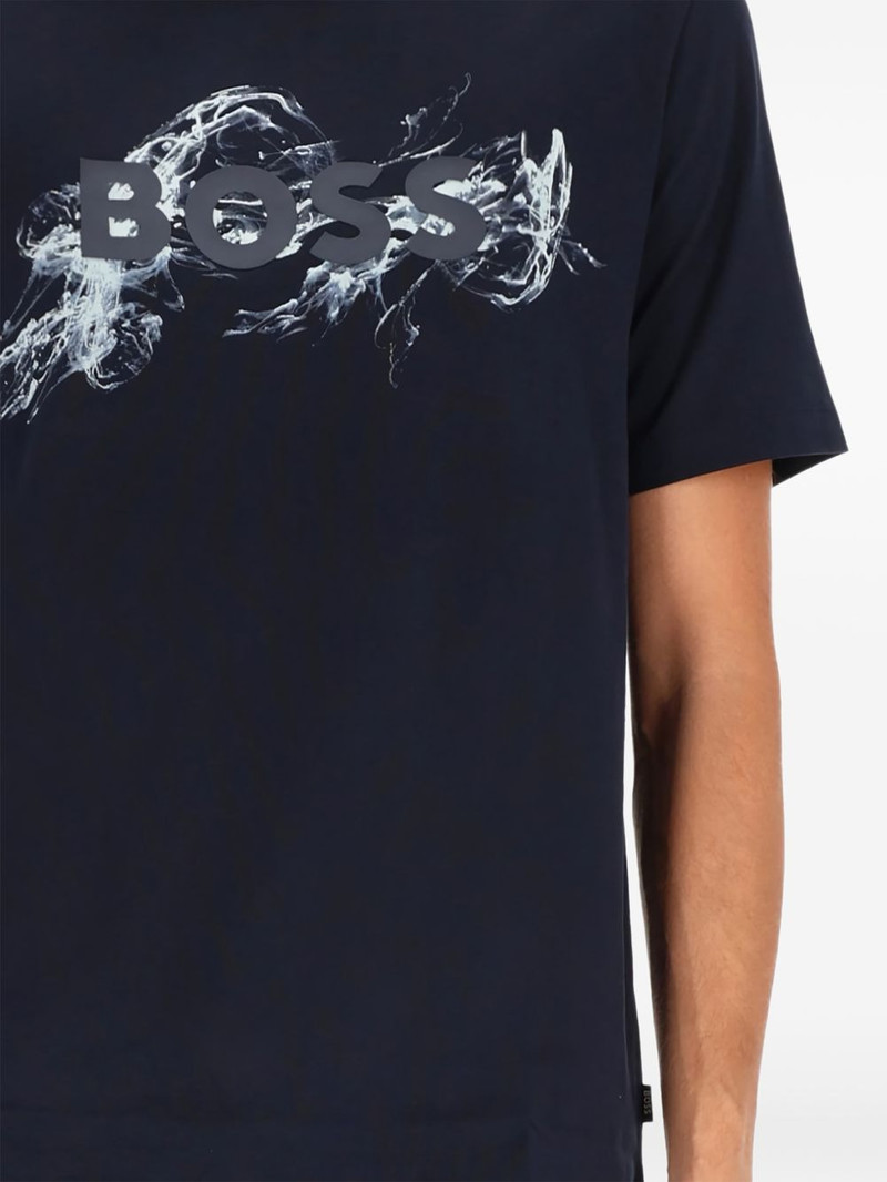 BOSS logo graphic t-shirt outlook