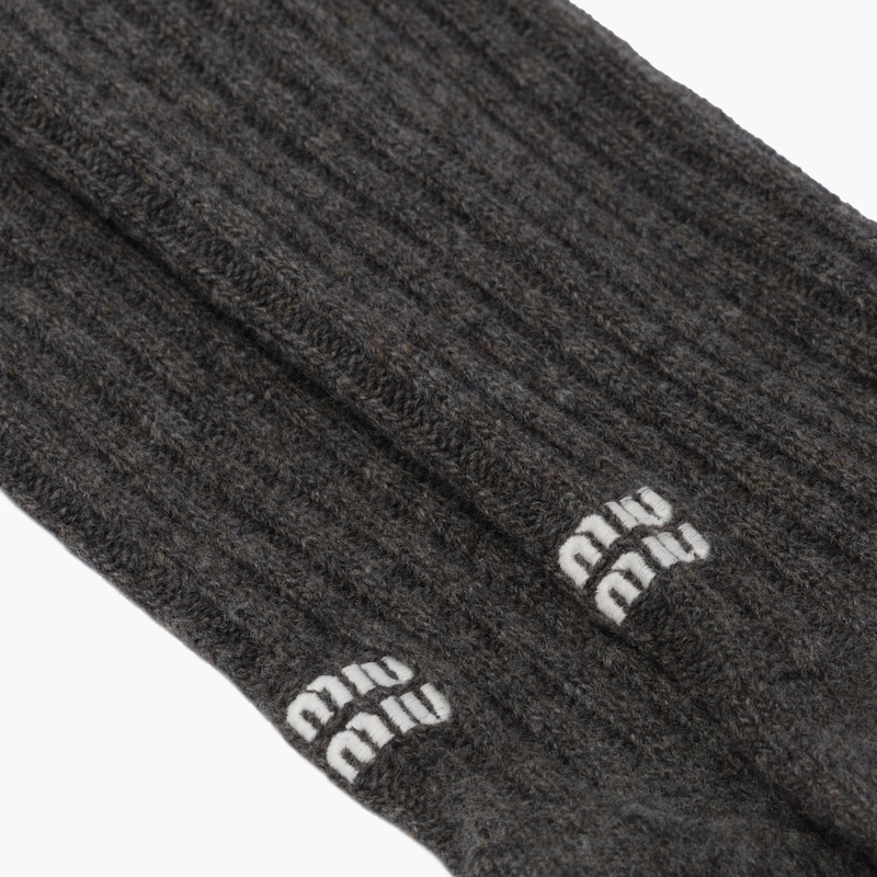 Wool over-the-knee socks - 5