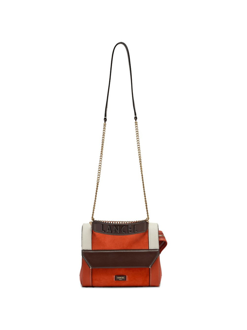 Ninon logo handle flap tote bag 6