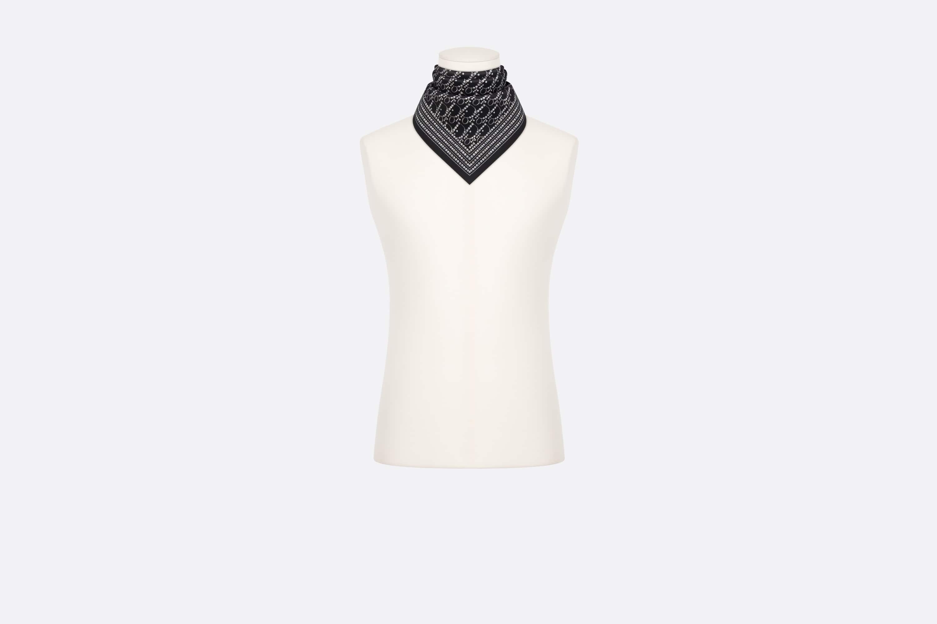 Dior Oblique Strass Bandana 3