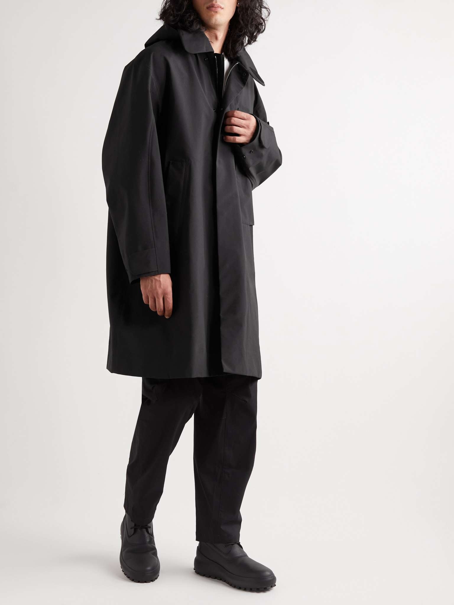 Shell Hooded Coat - 2