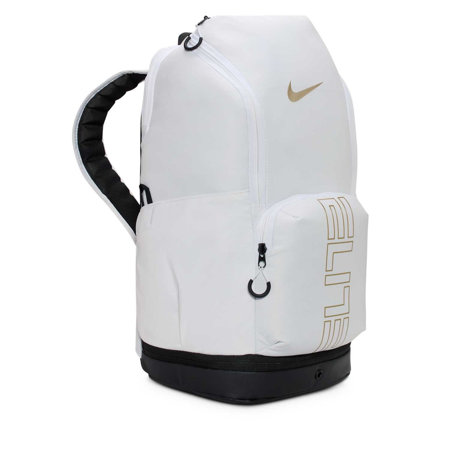 Nike Varsity Elite 'WHITE BLACK METALLIC GOLD' HM9965-100 - 2