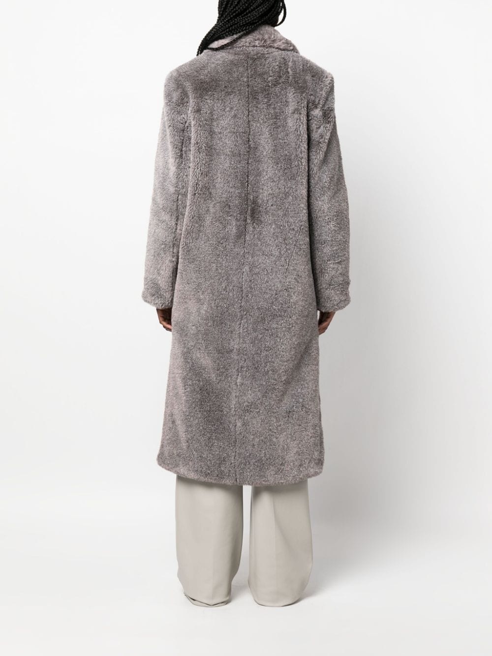 Monaco faux-fur coat - 4