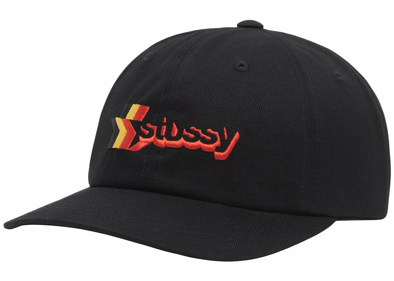 Stüssy Stussy Low Pro 3 Star Strapback Black outlook