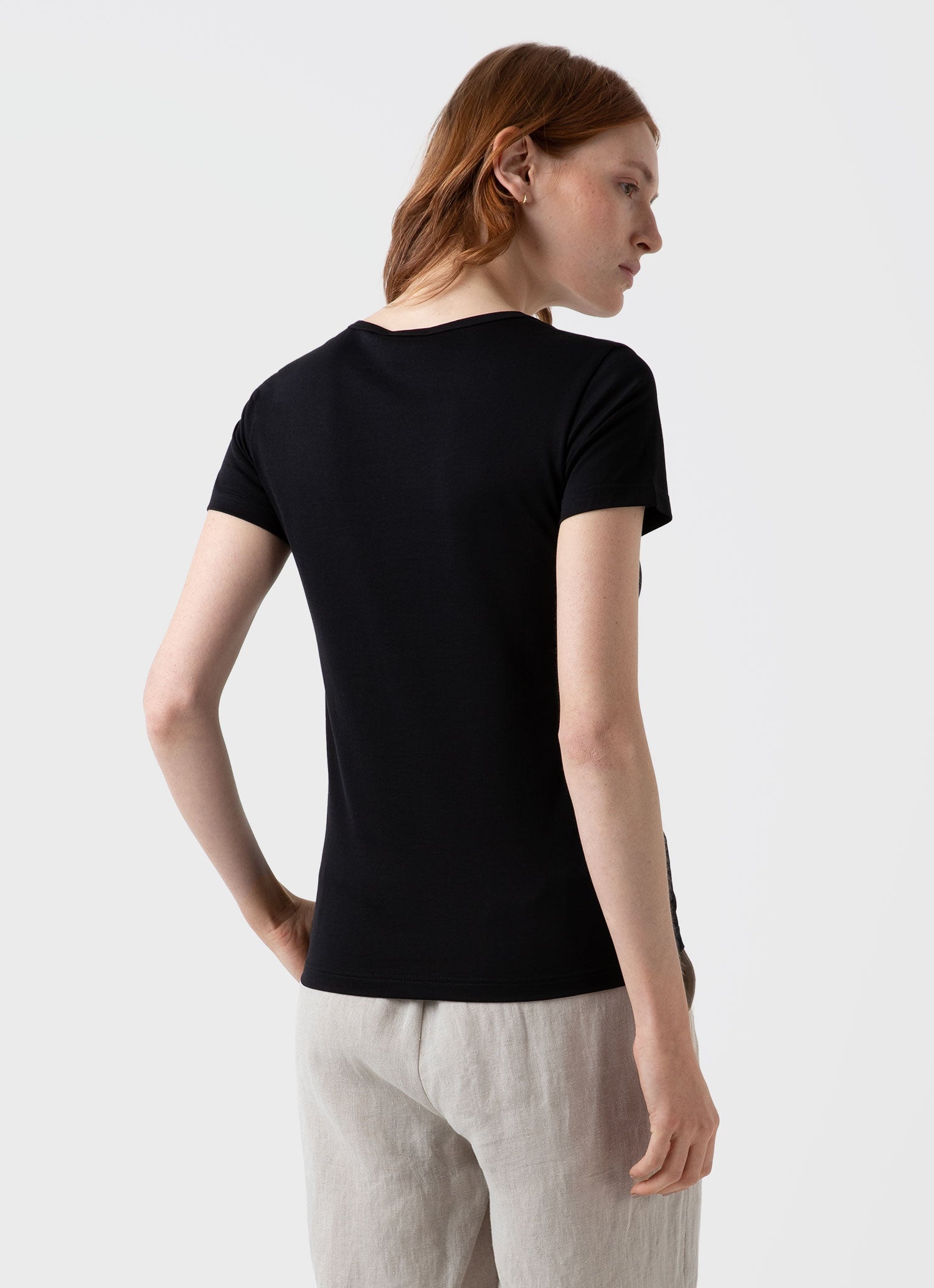 Classic Scoop Neck T‑Shirt - 4