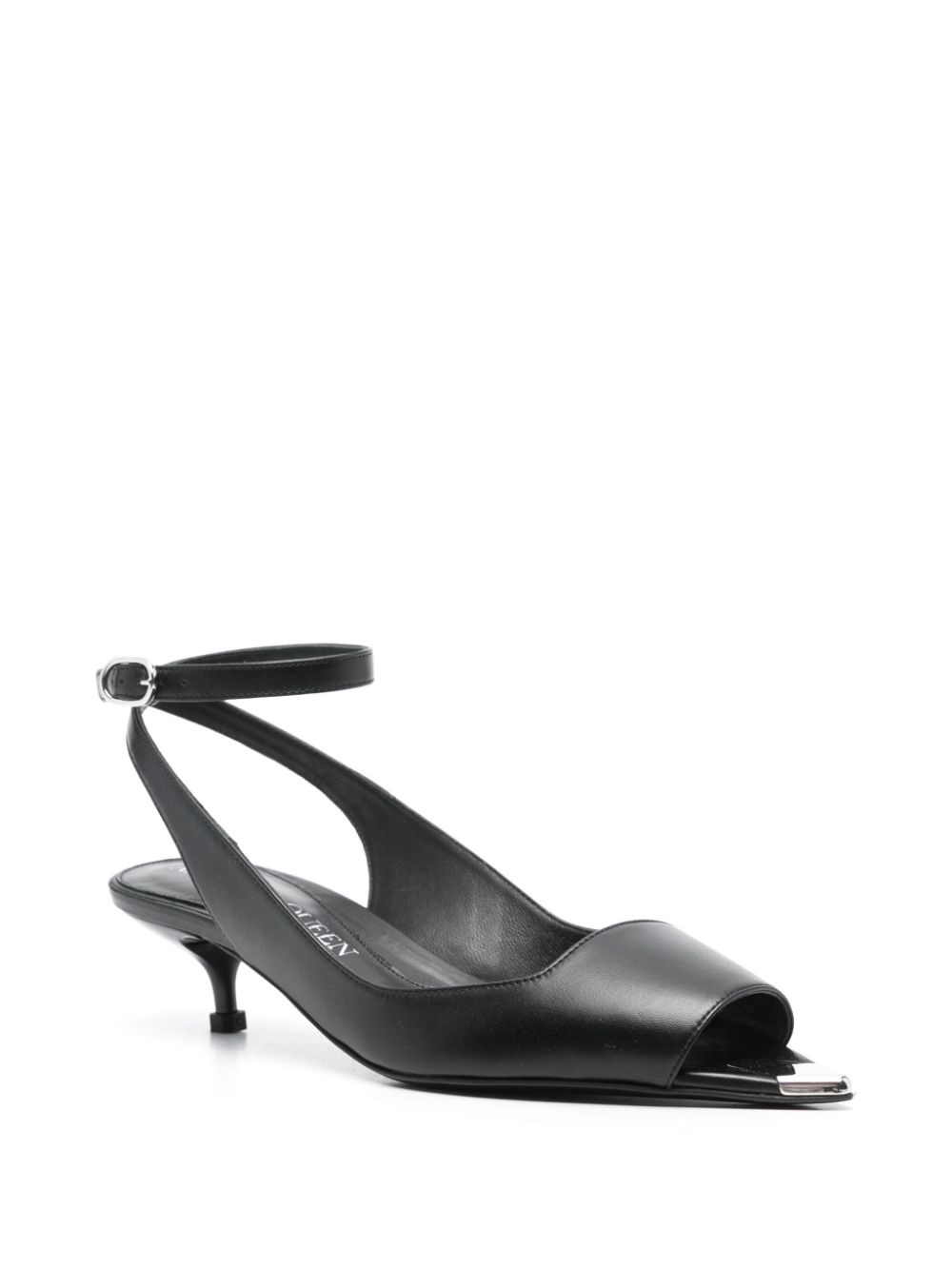 Punk Ankle 40mm leather sandals - 2