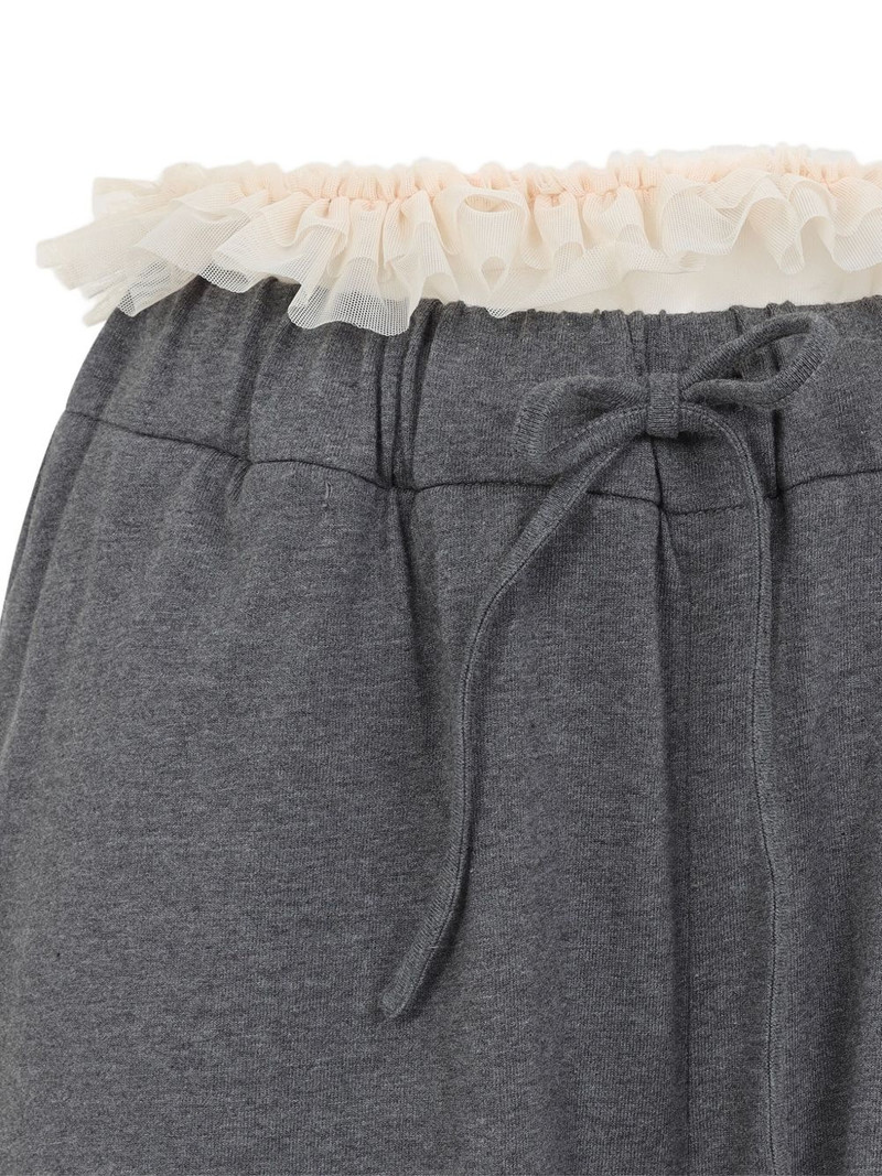 Simone Rocha ruffle waist joggers outlook