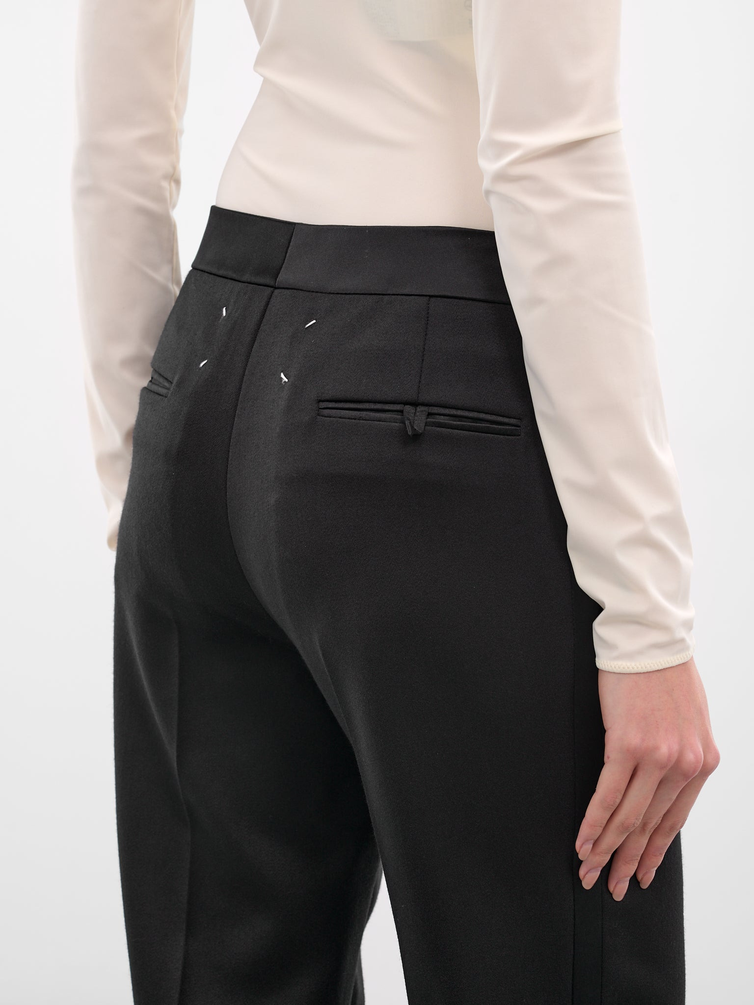Satin Trousers - 4