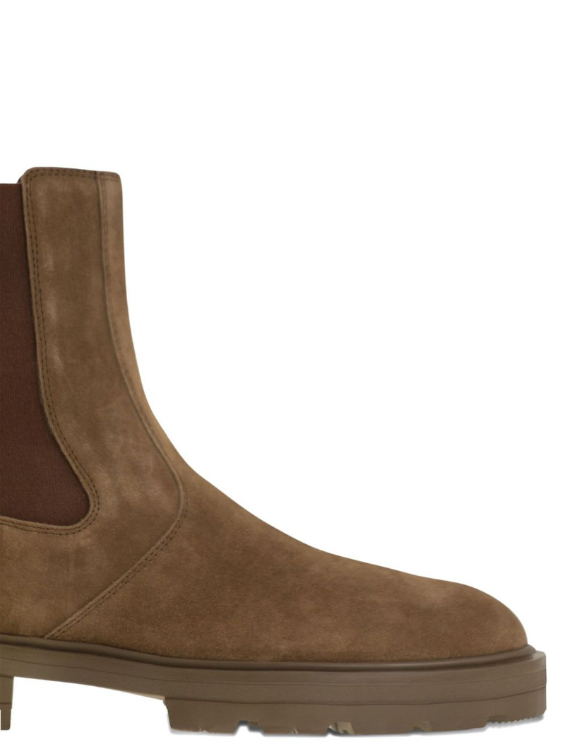 50mm H673 elasticated suede chelsea boots 5
