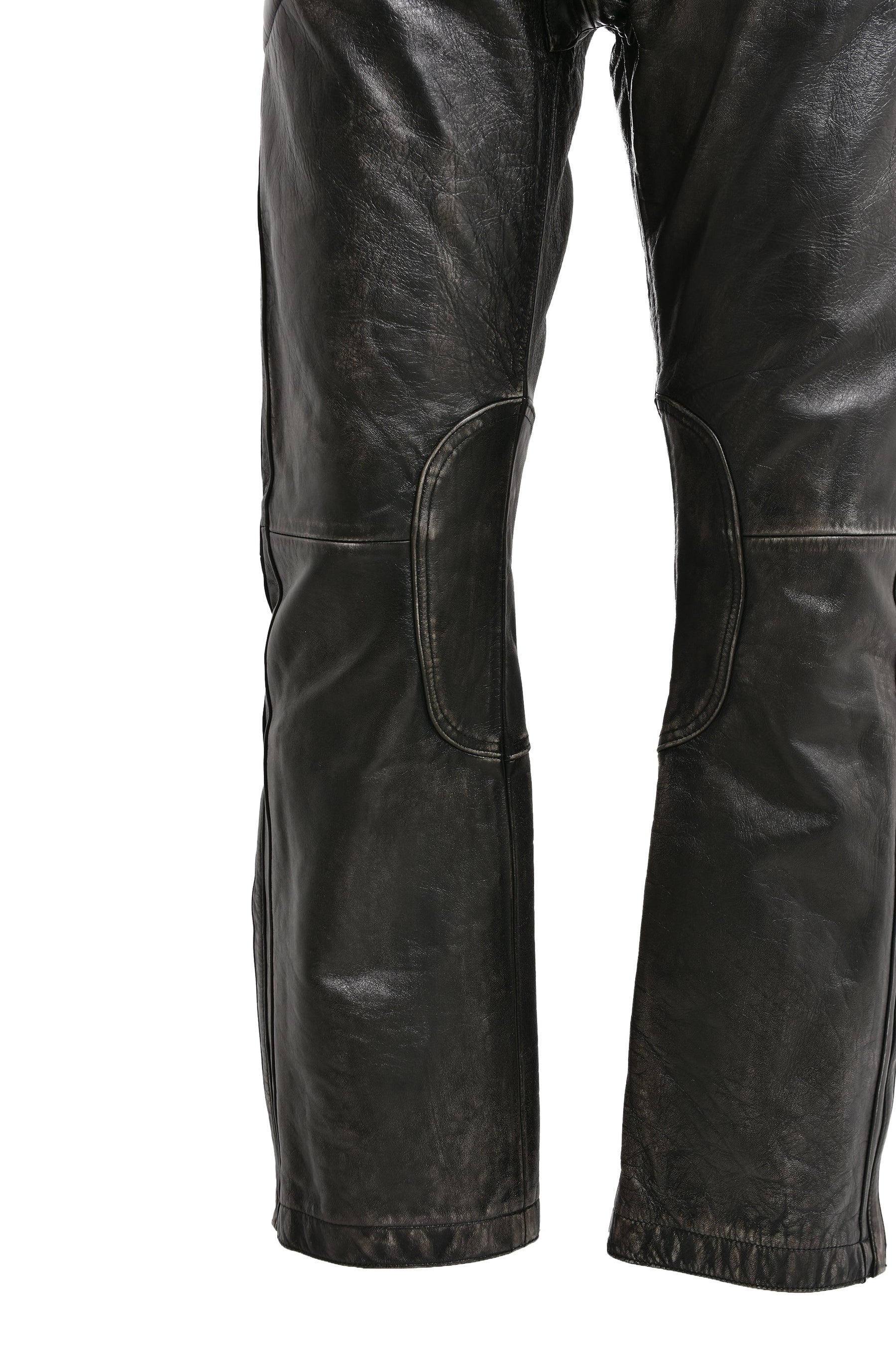 LEATHER PANTS / BLK - 9