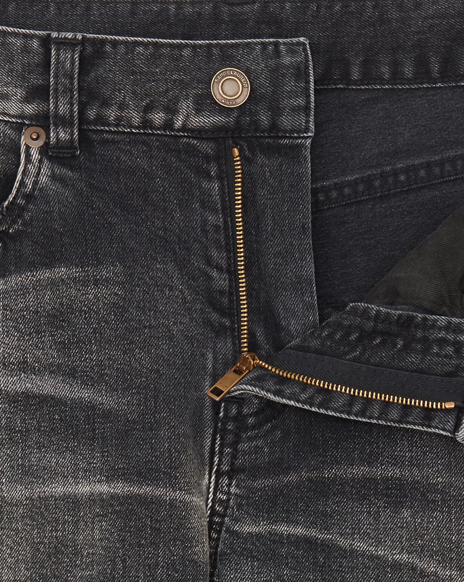 skinny-fit jeans in tokyo black stretch denim - 3