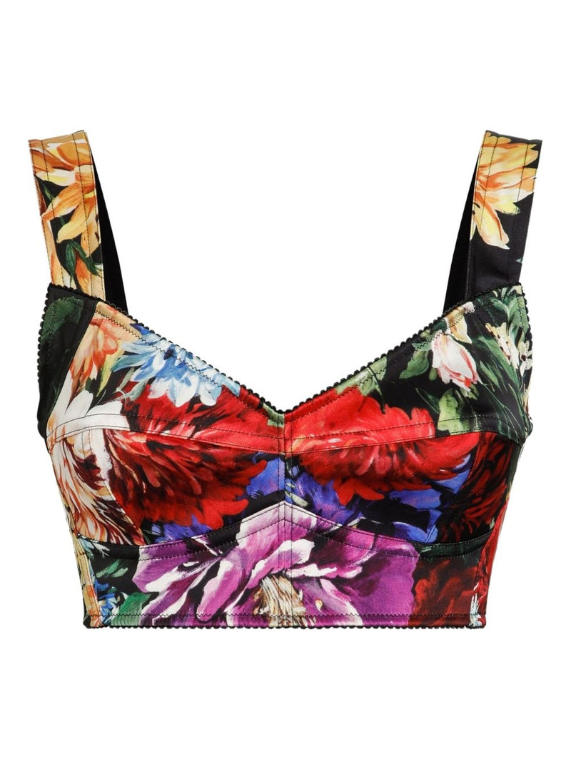 floral-print top 1