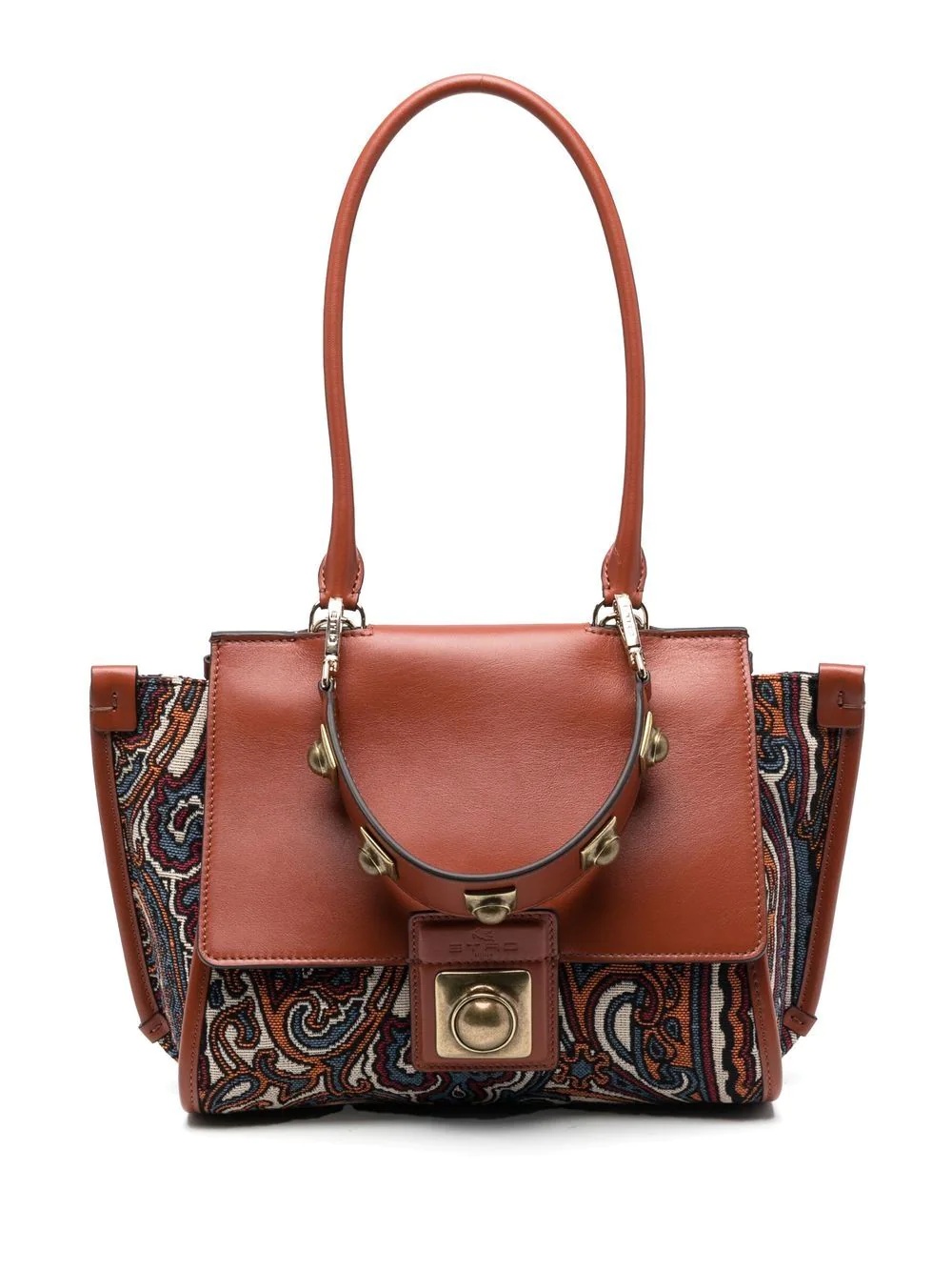 paisley-jacquard tote bag - 1