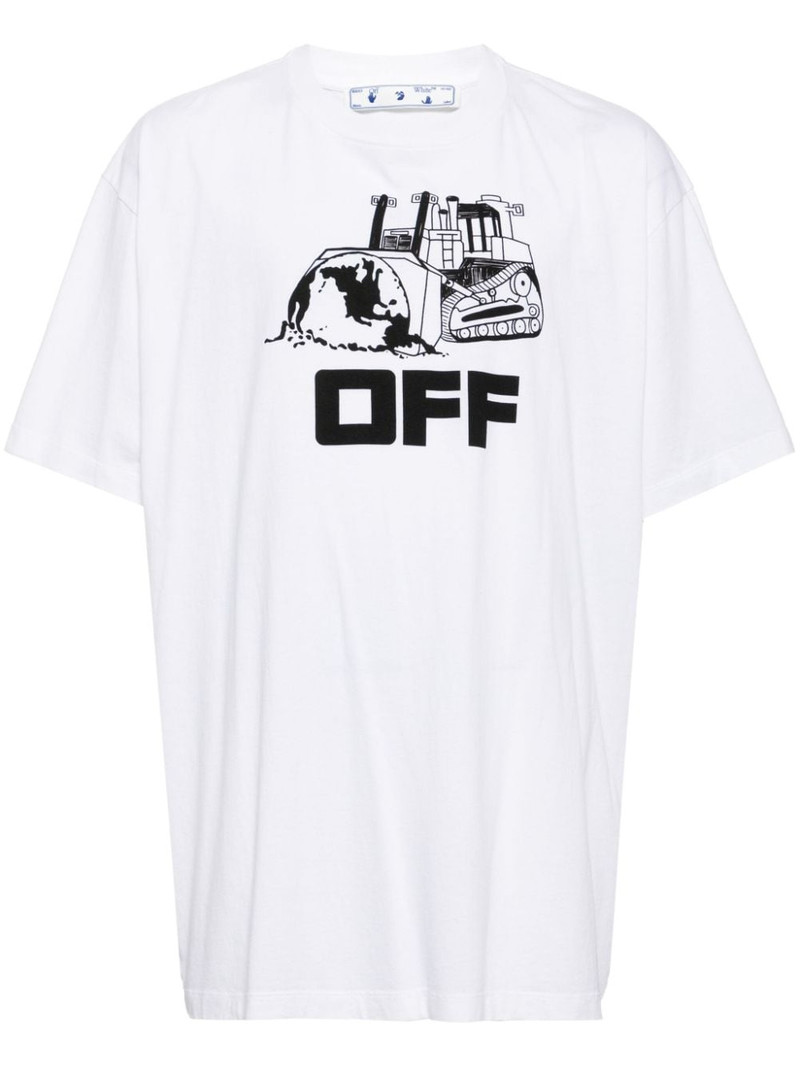 graphic-print cotton T-shirt - 1