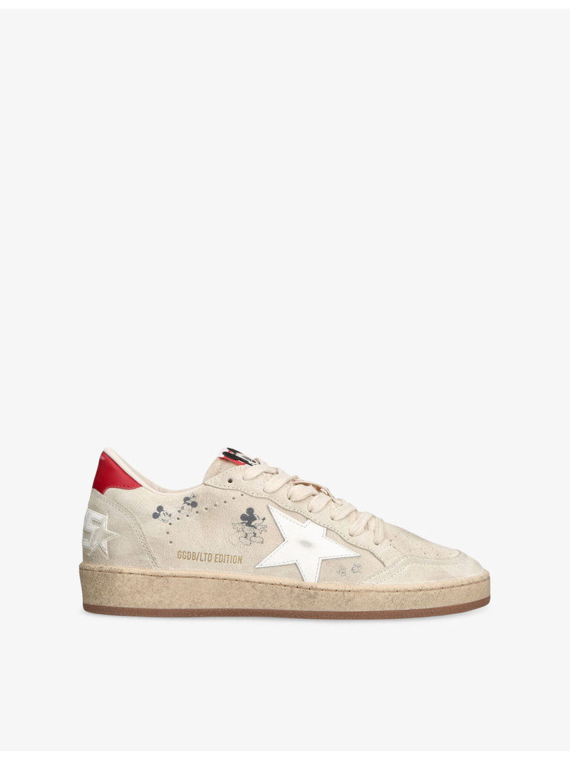 Golden Goose x Disney Ballstar Suede Trainers 1